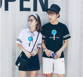 mẫu áo đôi mùa hè