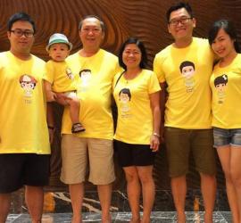 Áo gia đình - đại gia đình sum họp