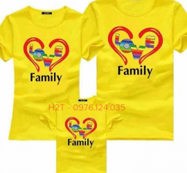 Áo gia đình - mẫu mã đẹp