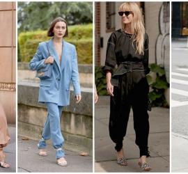 Bộ đồ thợ cơ khí, giày bên ngoài quần...: 6 phong cách hấp dẫn của năm 2020