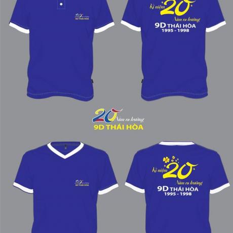 Đồng phục họp lớp - 20 ra trường Thái Hòa