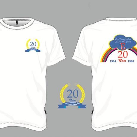 Đồng phục họp lớp - 20 ra trường THCS Trung Đô