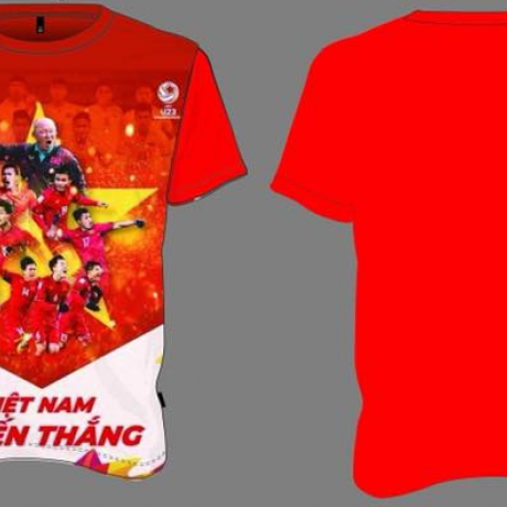 Áo bóng đá 3D - U23 Việt Nam Chiến Thắng