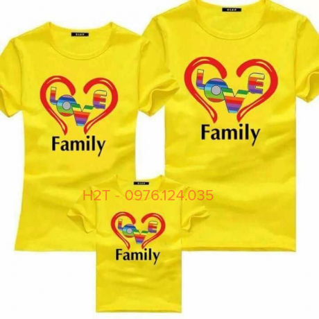 Áo gia đình - mẫu mã đẹp