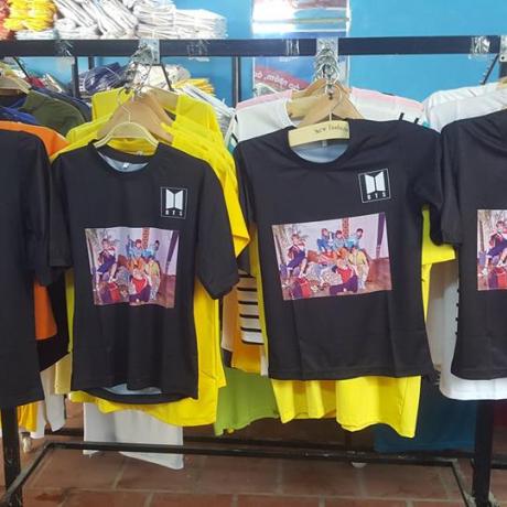 Đồng phục áo nhóm - nhóm BTS