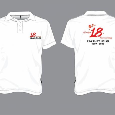 Đồng phục họp lớp - kỷ niệm 18 năm ra trường Lê Lợi